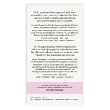 Load image into Gallery viewer, Free bee-friendly flower seeds